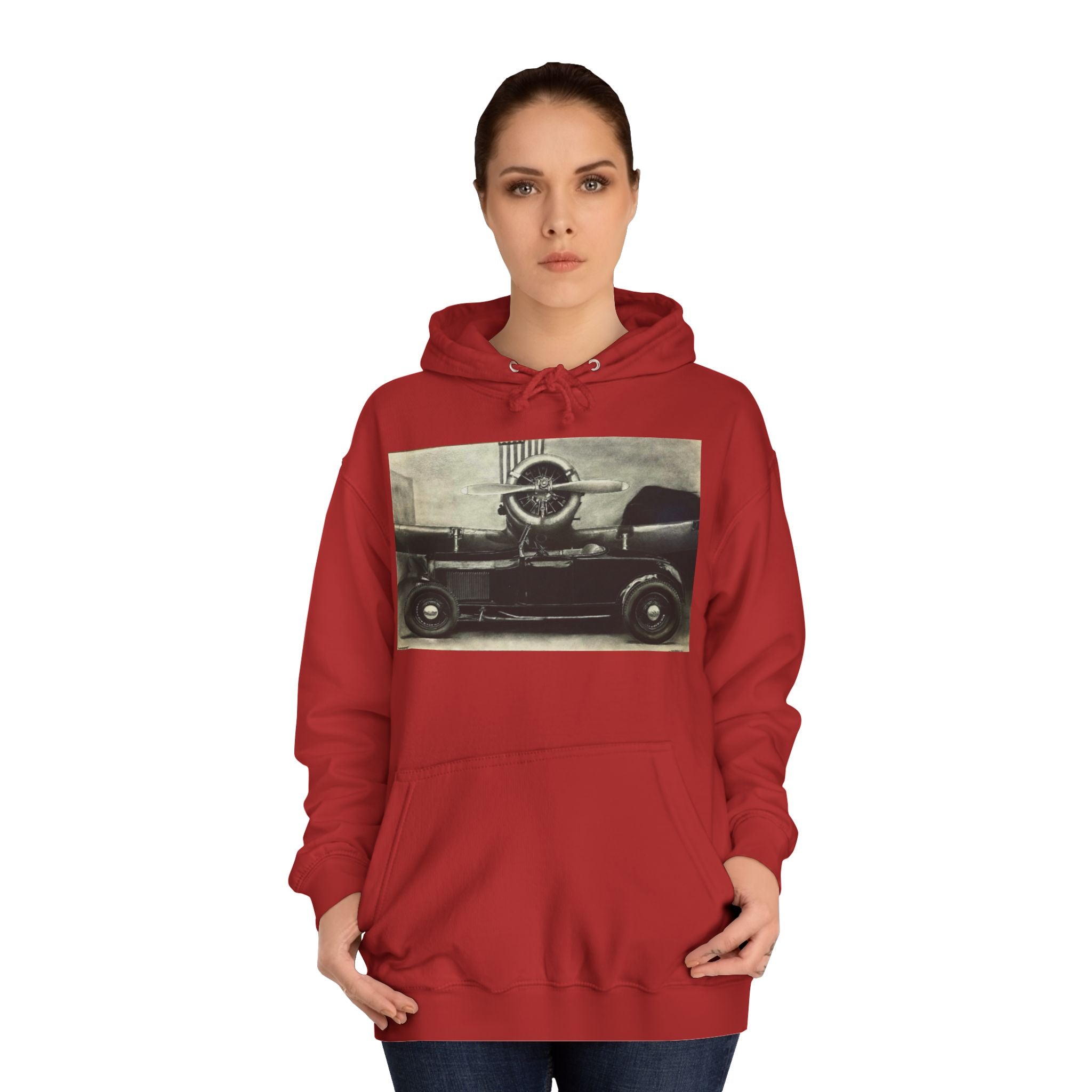 Sky and Speed Hoodie College Hoodie