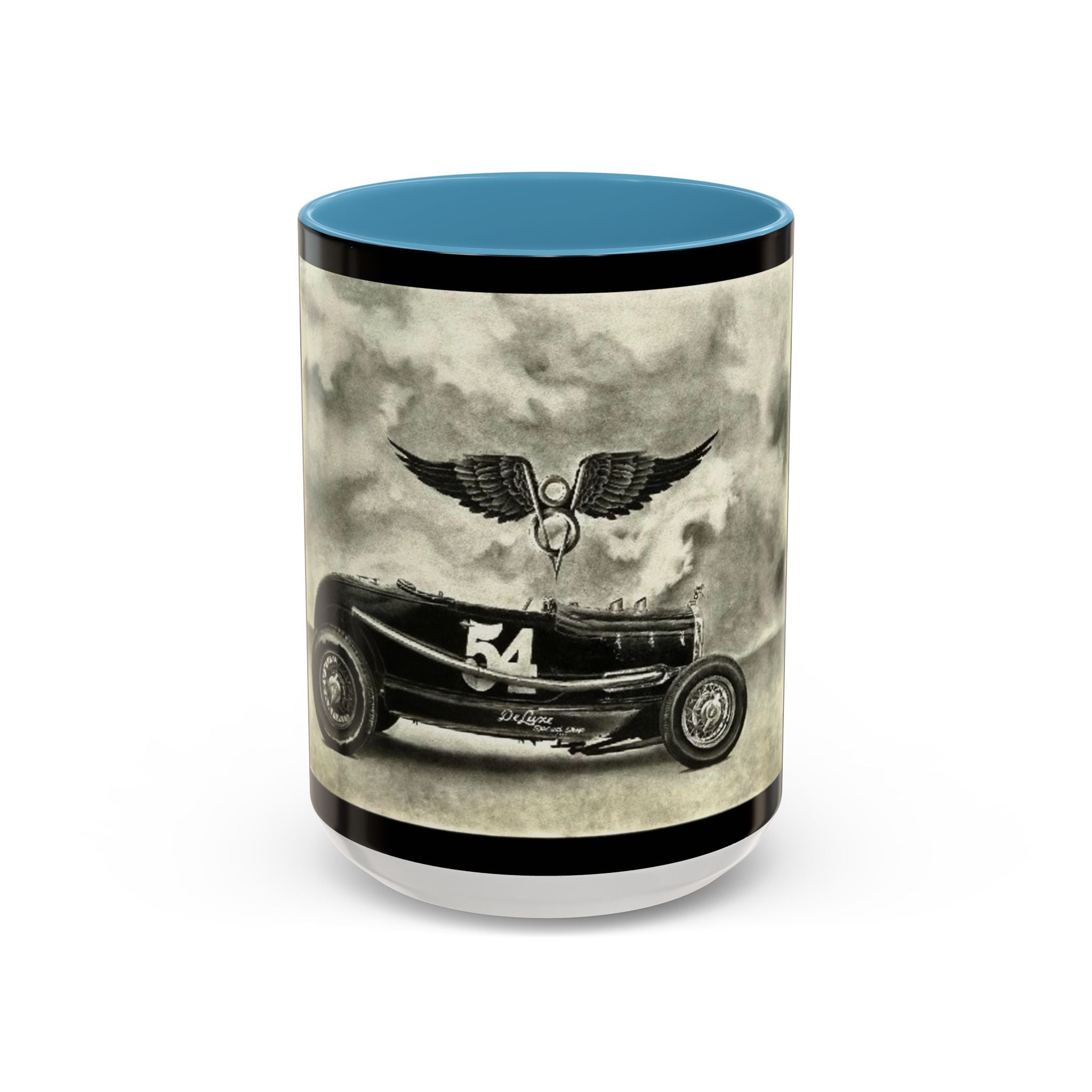 18 Vintage Racing Accent Coffee Mug