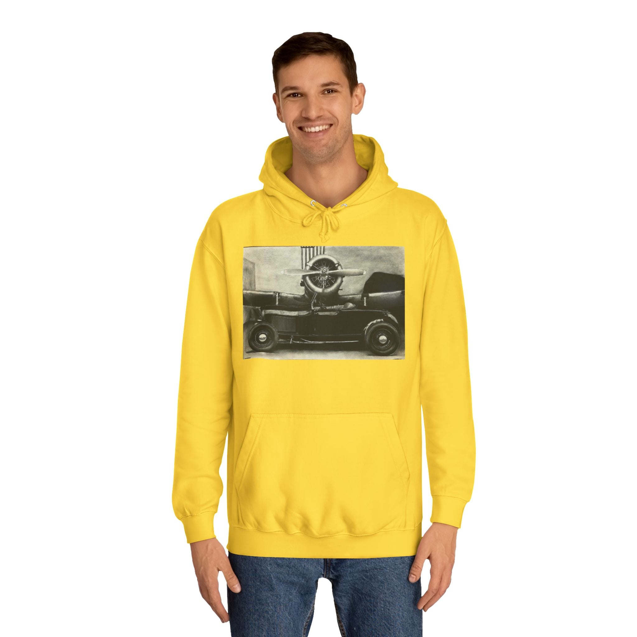 Sky and Speed Hoodie College Hoodie