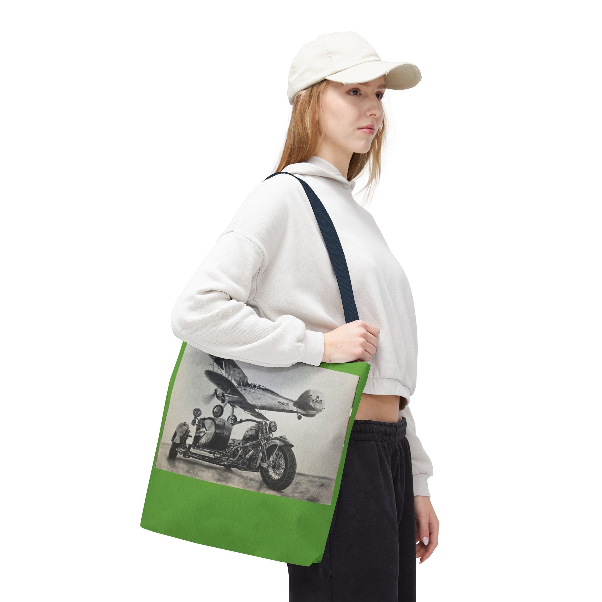 Biplane Brotherhood Tote Bag