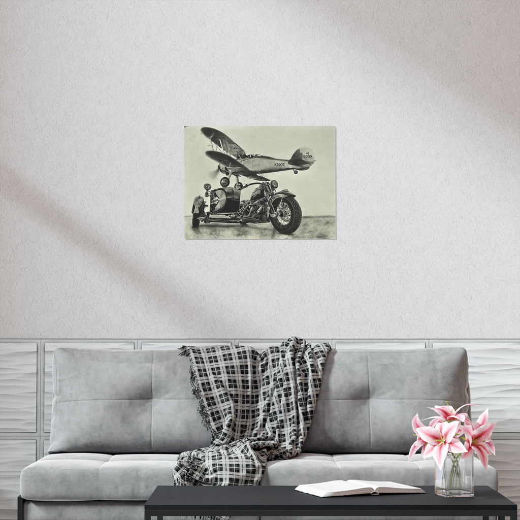From Runway to Highway Transportation Art Print