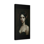 Gothic Art Canvas Print, Demon Aesthetic Home Decor, Dark Fantasy Wall Art, Witchy Room Decoration, Unique Gift for Halloween, Edgy Art