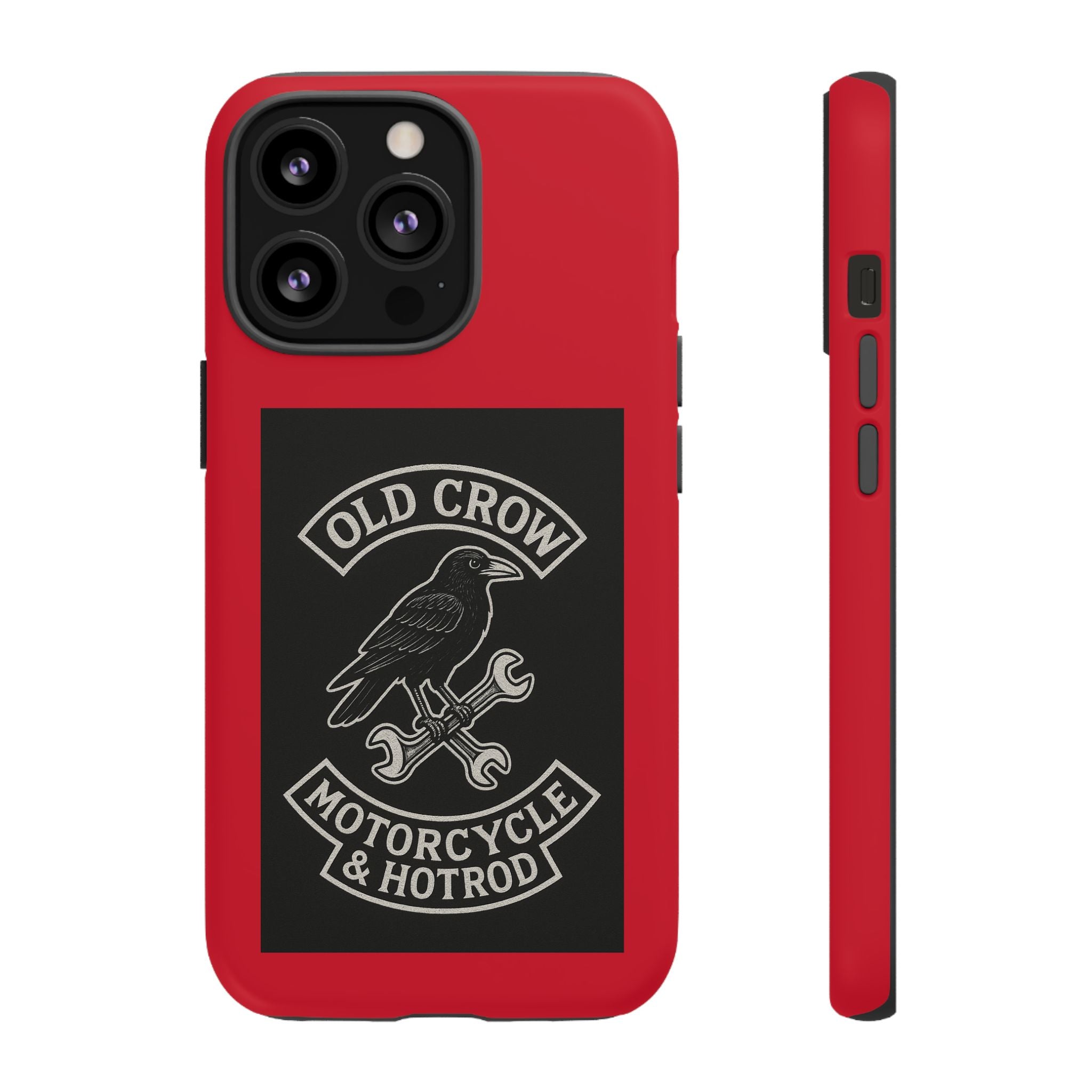 Old Crow Garage Retro Hotrod Rider Cases