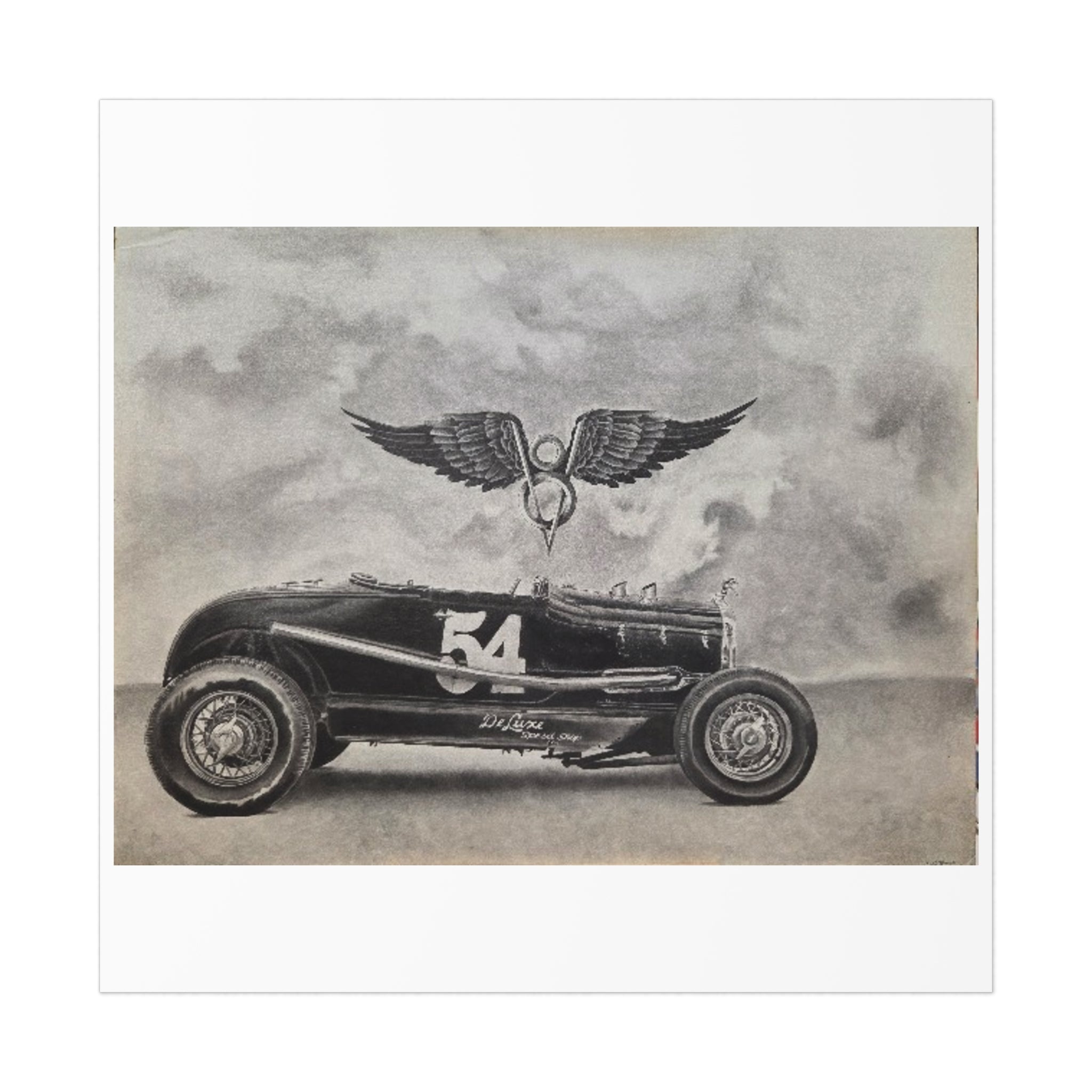 Old Crow: Speed, Steel & Spirit Art Print