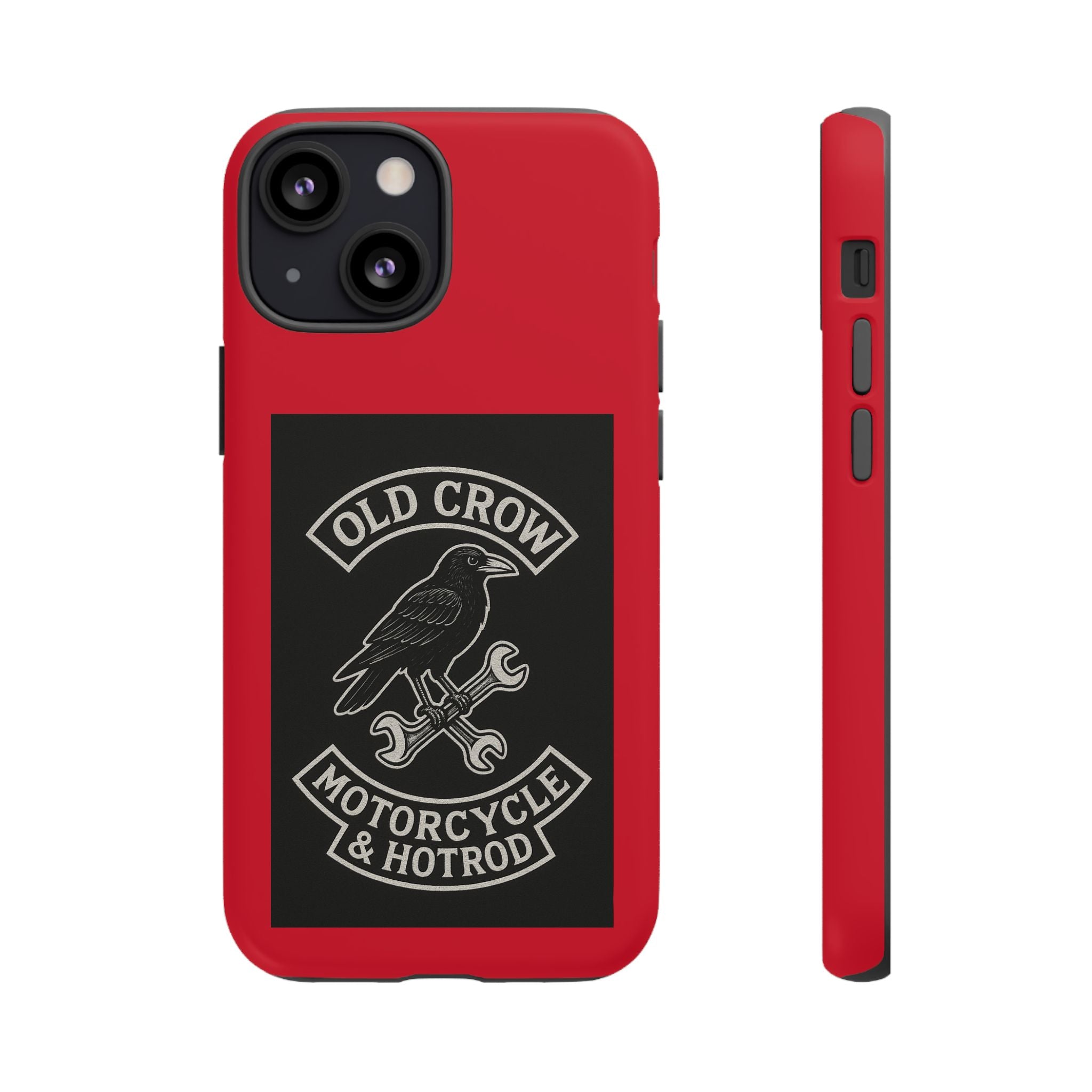 Old Crow Garage Retro Hotrod Rider Cases