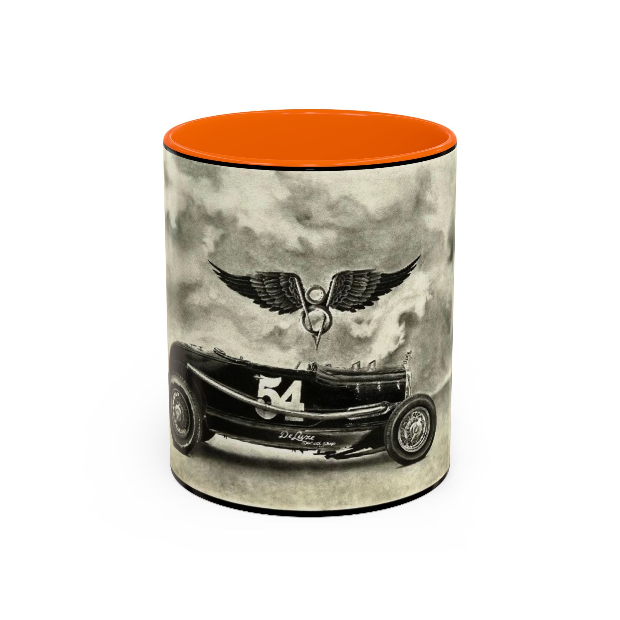 18 Vintage Racing Accent Coffee Mug