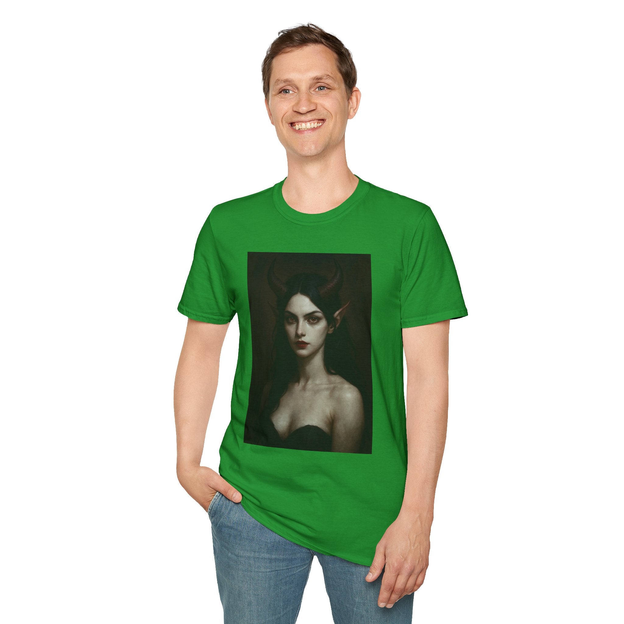 Dark Enchantress Portrait T-Shirt
