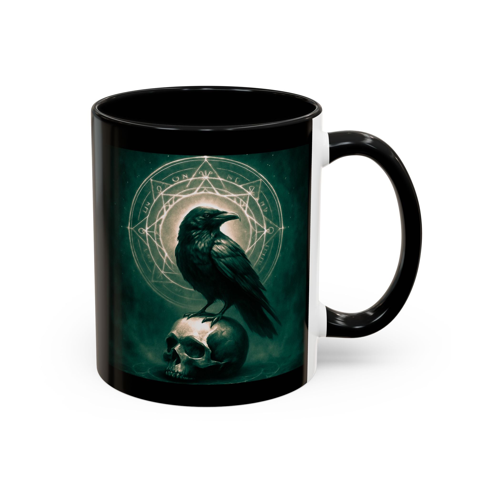 25 Haunting Black Mug Unique Gift for Goth Lovers