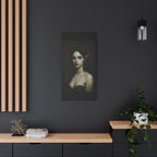 Gothic Art Canvas Print, Demon Aesthetic Home Decor, Dark Fantasy Wall Art, Witchy Room Decoration, Unique Gift for Halloween, Edgy Art