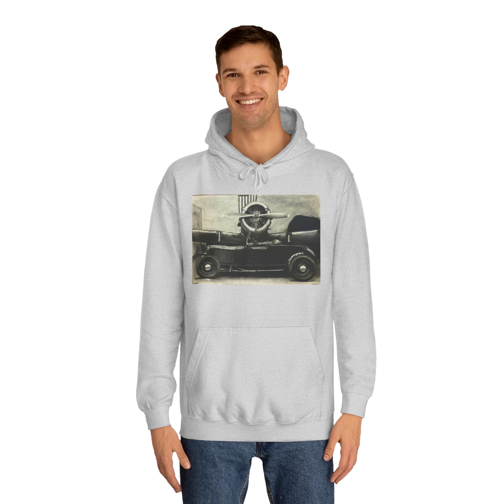Sky and Speed Hoodie College Hoodie