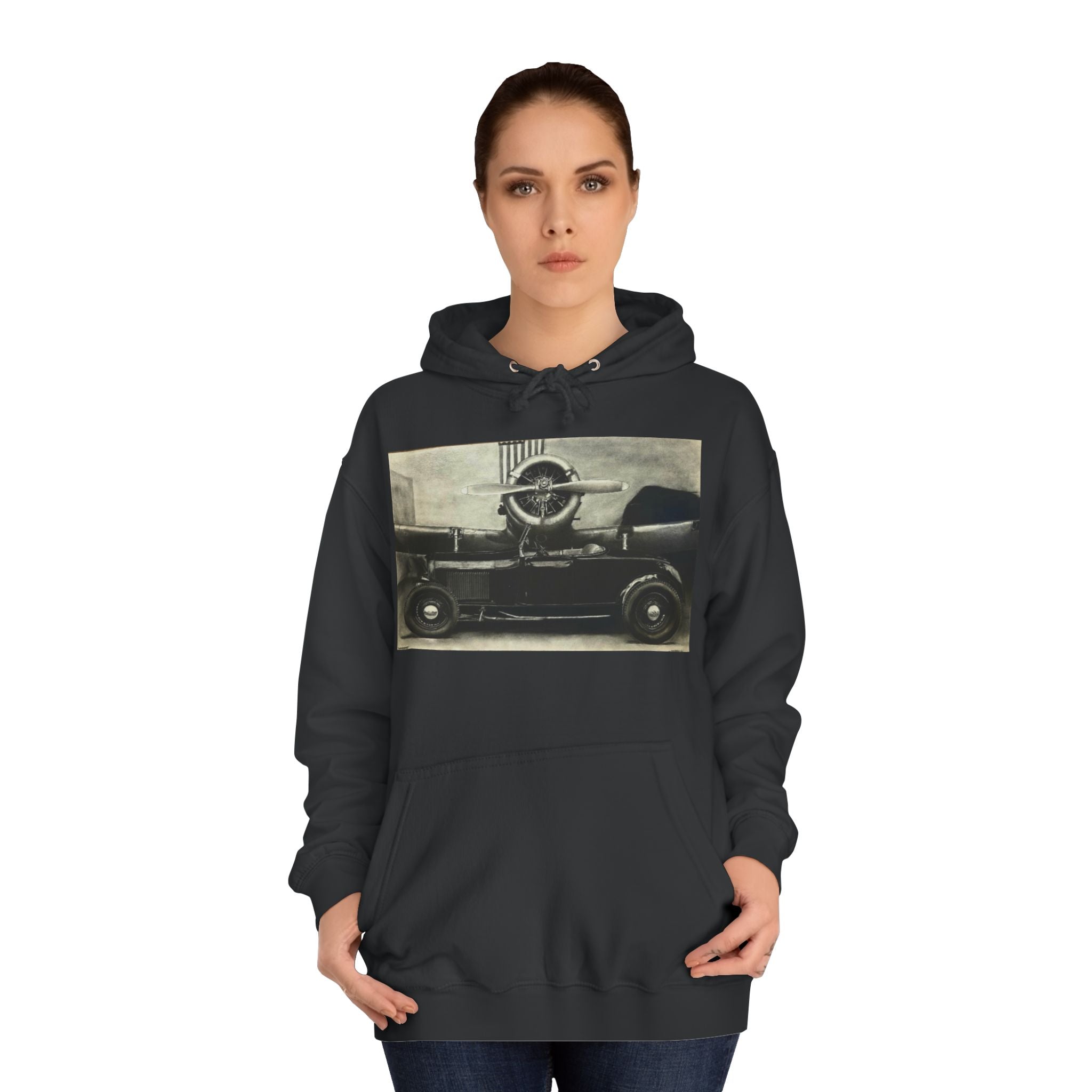 Sky and Speed Hoodie College Hoodie