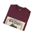 Retro Biker Life Old Crow Shop Sign T-Shirt
