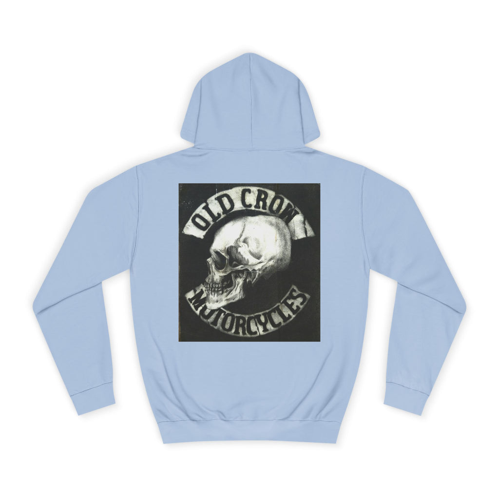 Old Crow Motorcycles Skull Hoodie