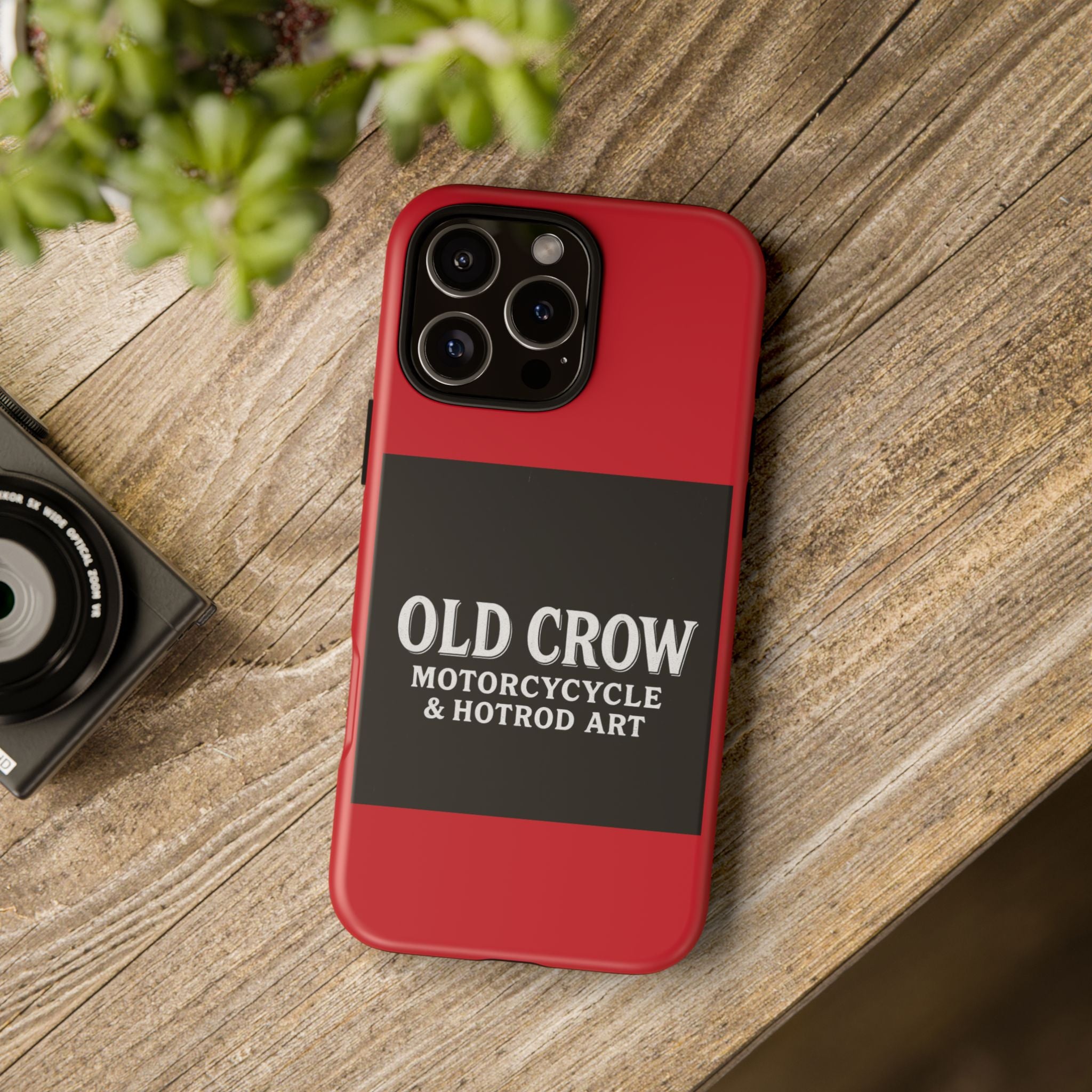 Vintage Old Crow Garage Style  Cases