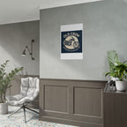 Old Crow Rolled Poster, Retro Wall Decor