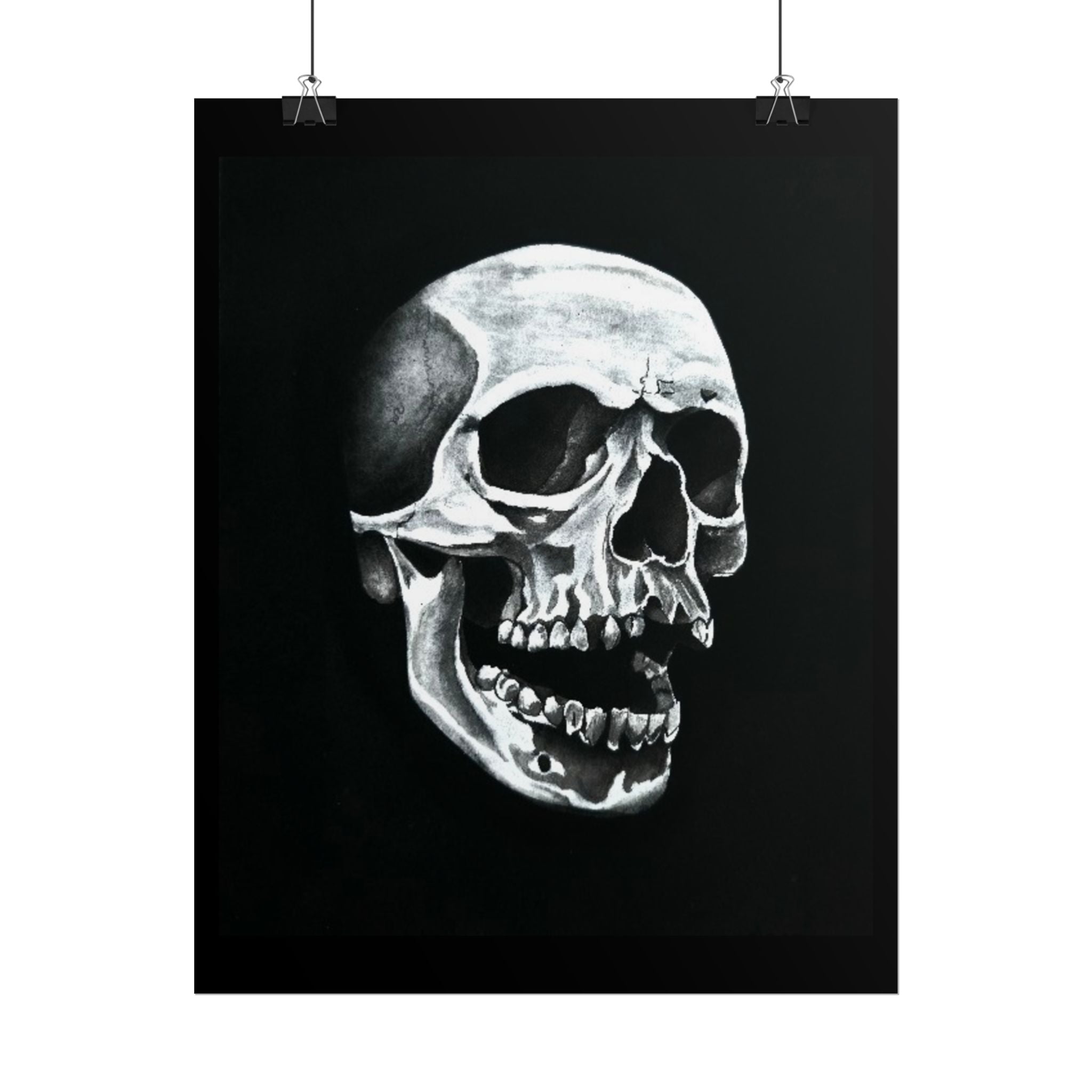 Skull Art Rolled Posters