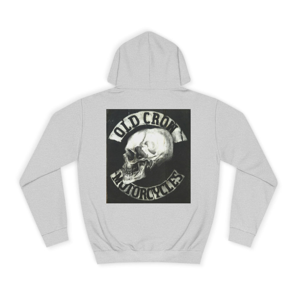 Old Crow Motorcycles Skull Hoodie