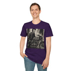 Punk Biker Illustration T-Shirt