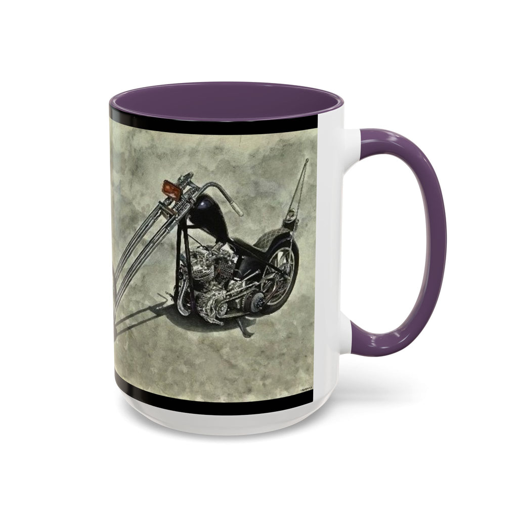 5 Custom Motorcycle Art Coffee Mug