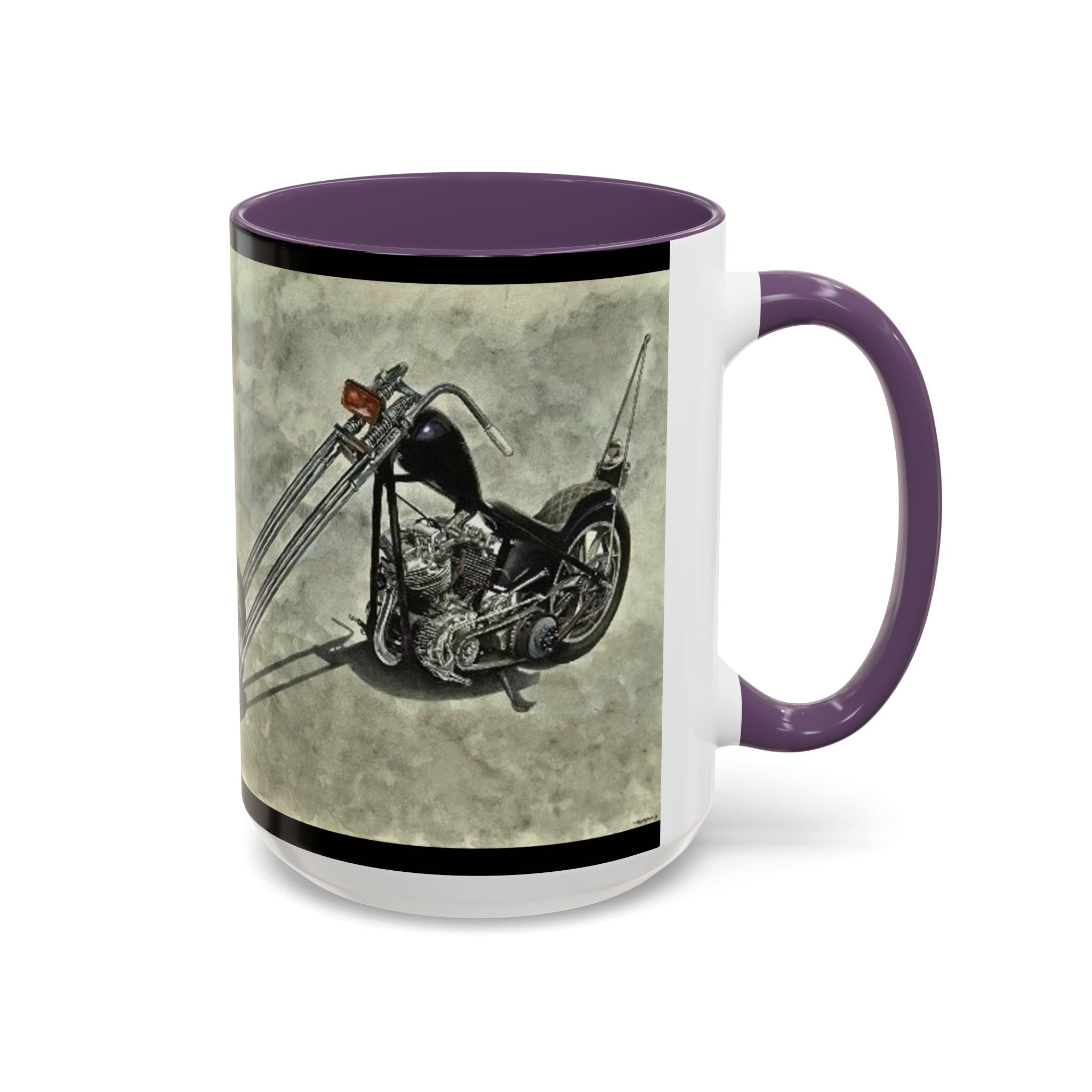 5 Custom Motorcycle Art Coffee Mug