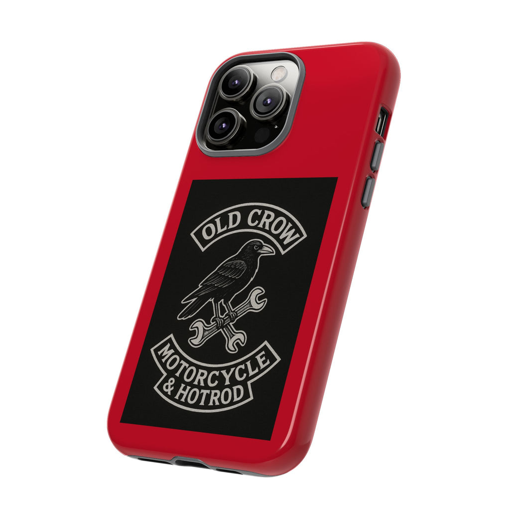 Old Crow Garage Retro Hotrod Rider Cases