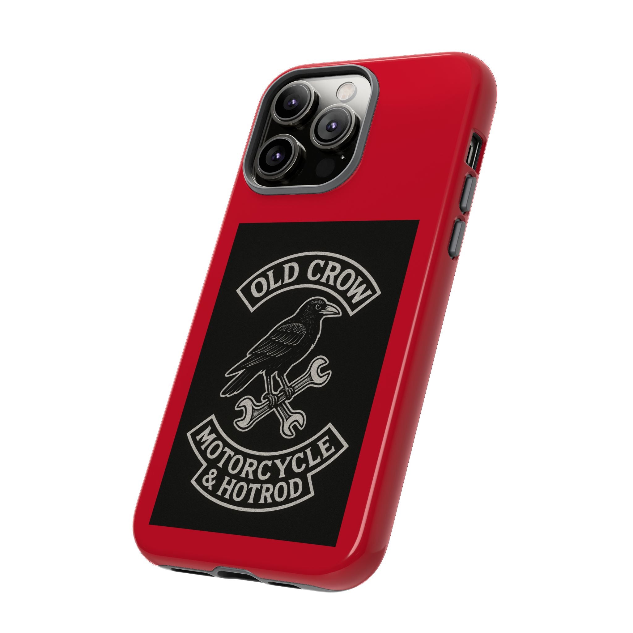 Old Crow Garage Retro Hotrod Rider Cases