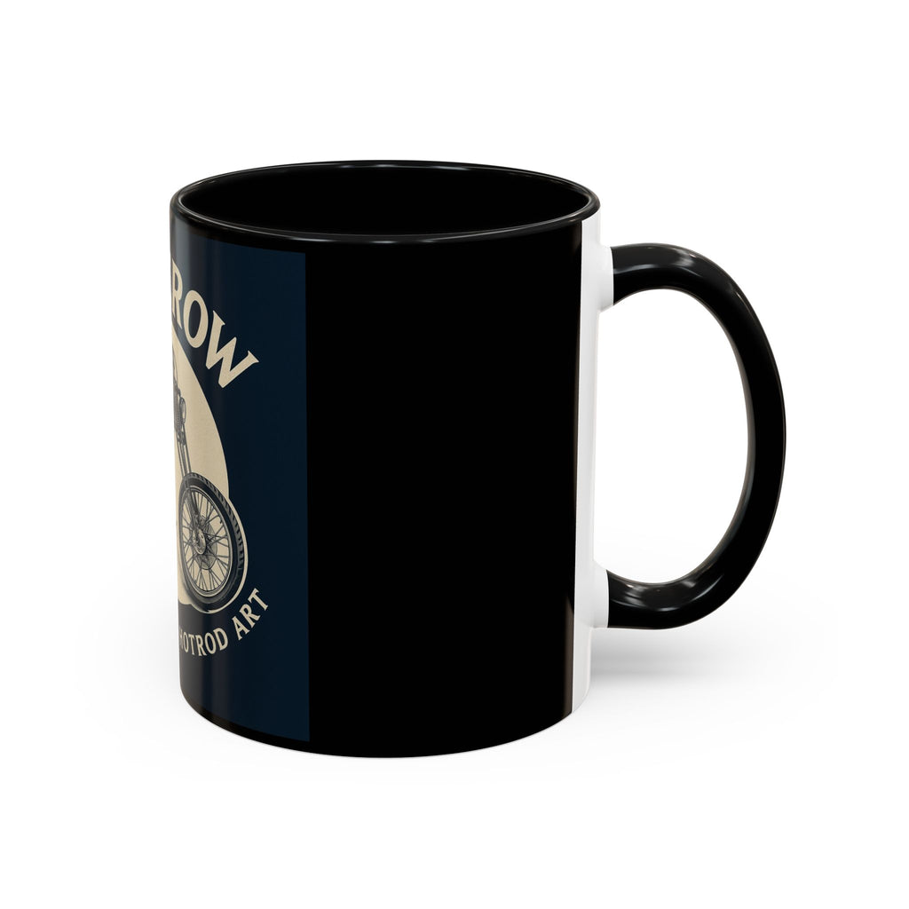 4 Old Crow Motorcycle Art Coffee Mug