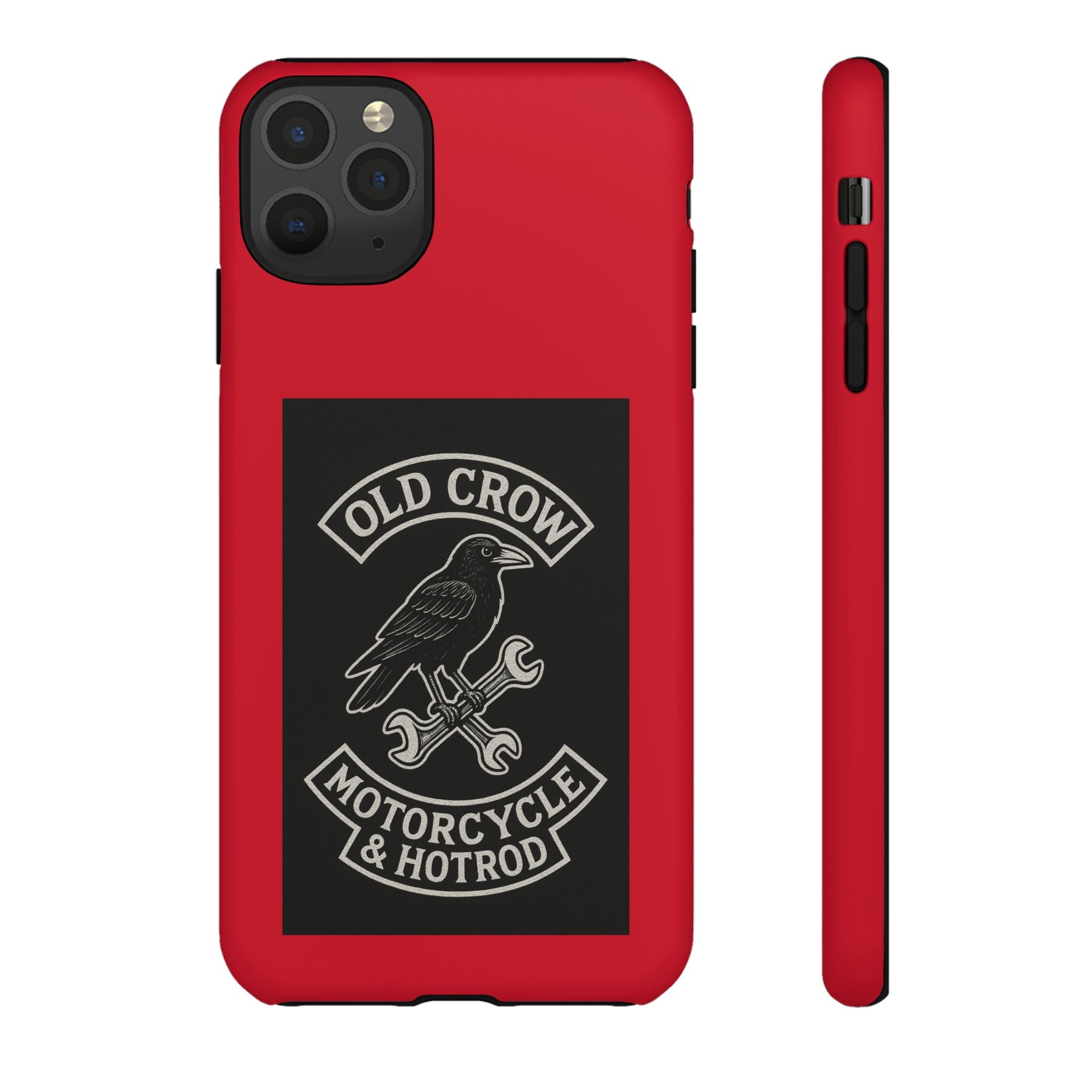 Old Crow Garage Retro Hotrod Rider Cases