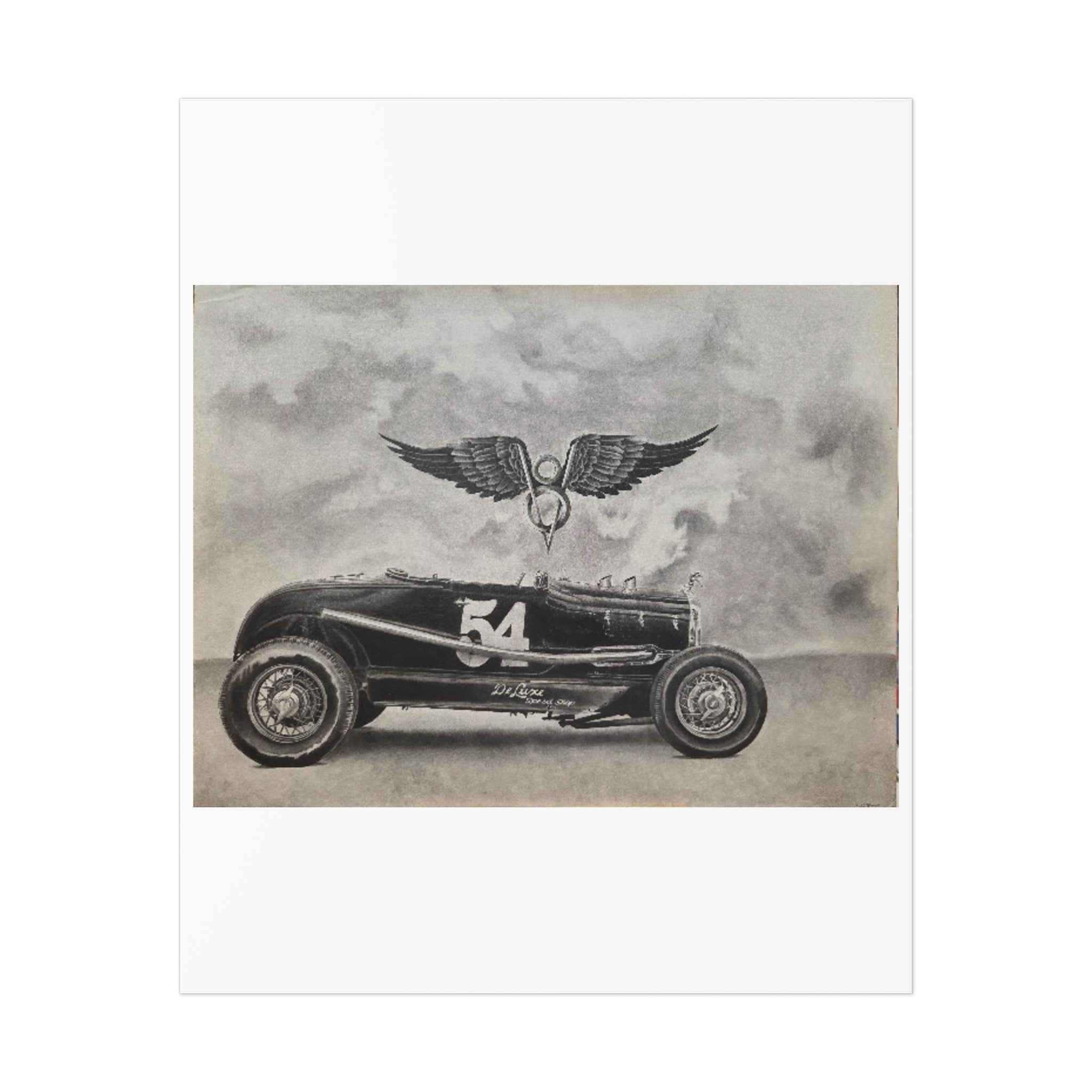 Old Crow: Speed, Steel & Spirit Art Print