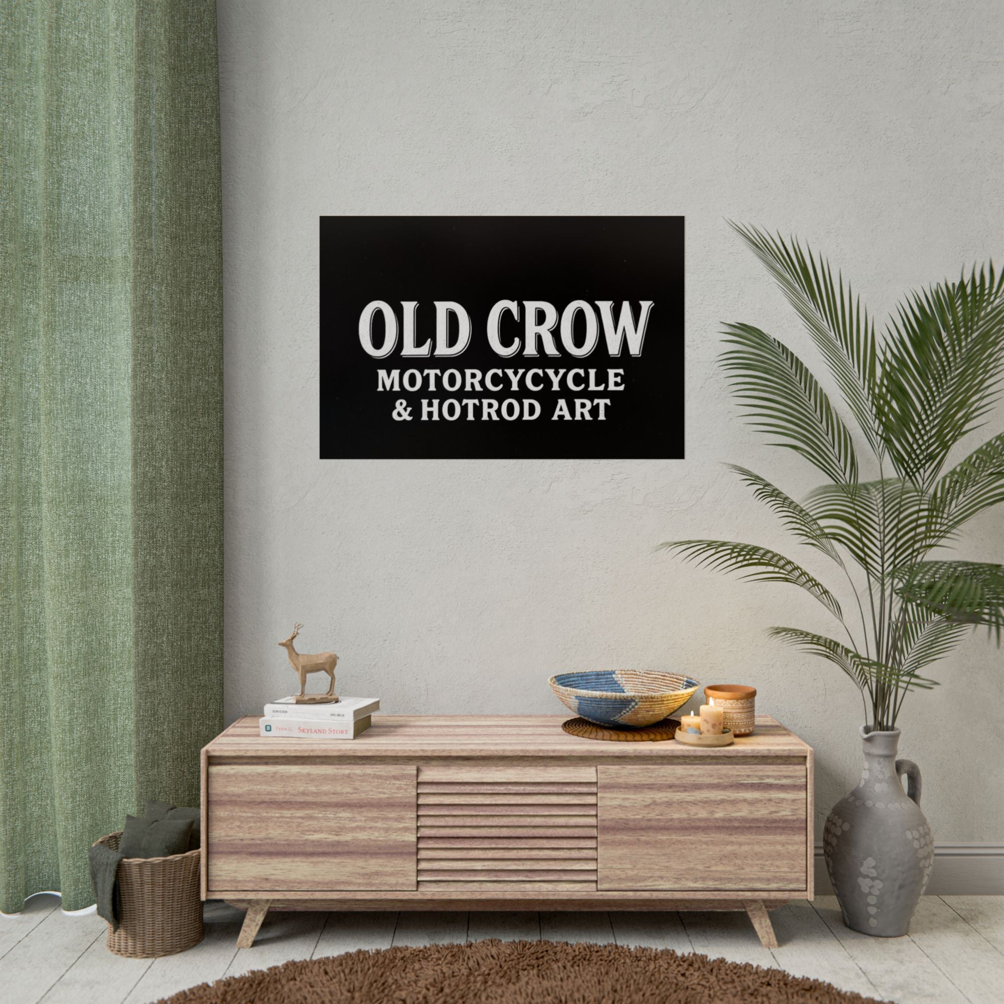 Old Crow: The Omen Art Rolled Posters