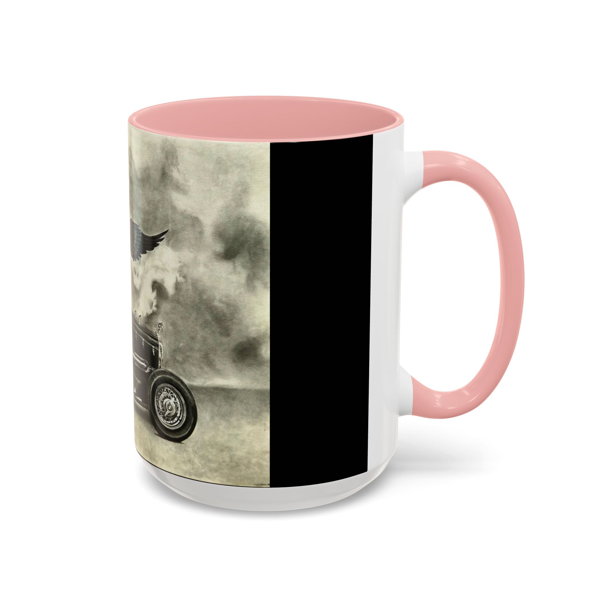 8 Vintage Racing Accent Coffee Mug