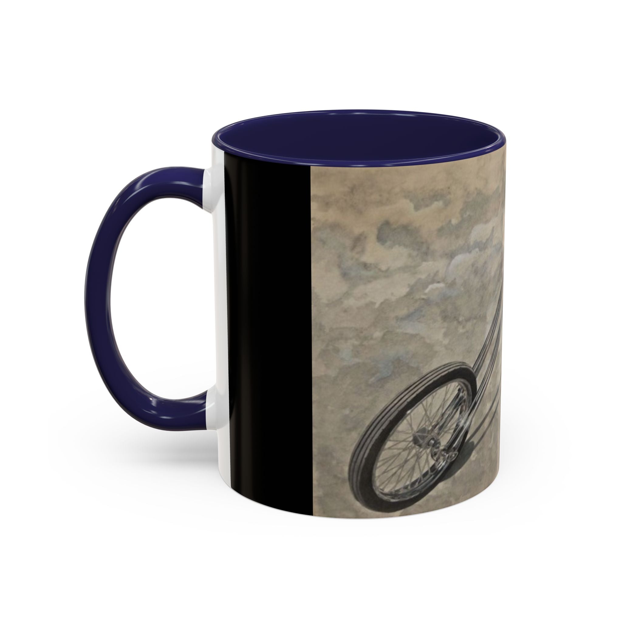 14 Vintage Motorcycle Accent Coffee Mug