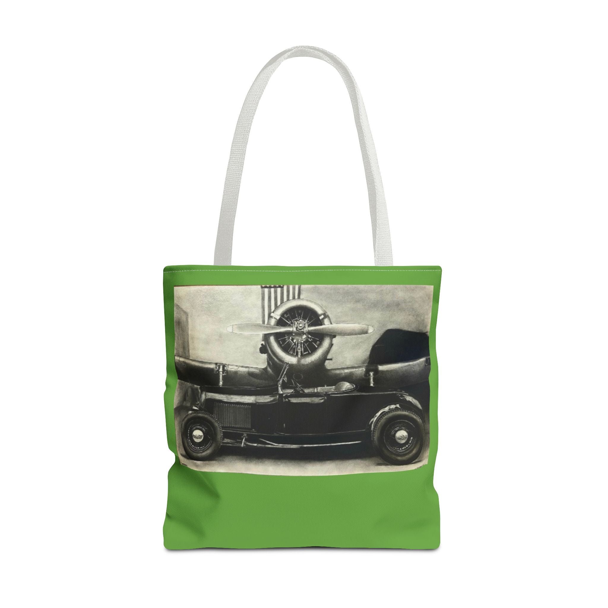 Wings Over Wheels Tote Bag