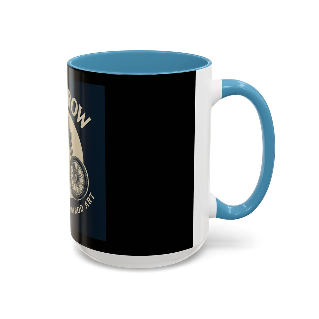 4 Old Crow Motorcycle Art Coffee Mug