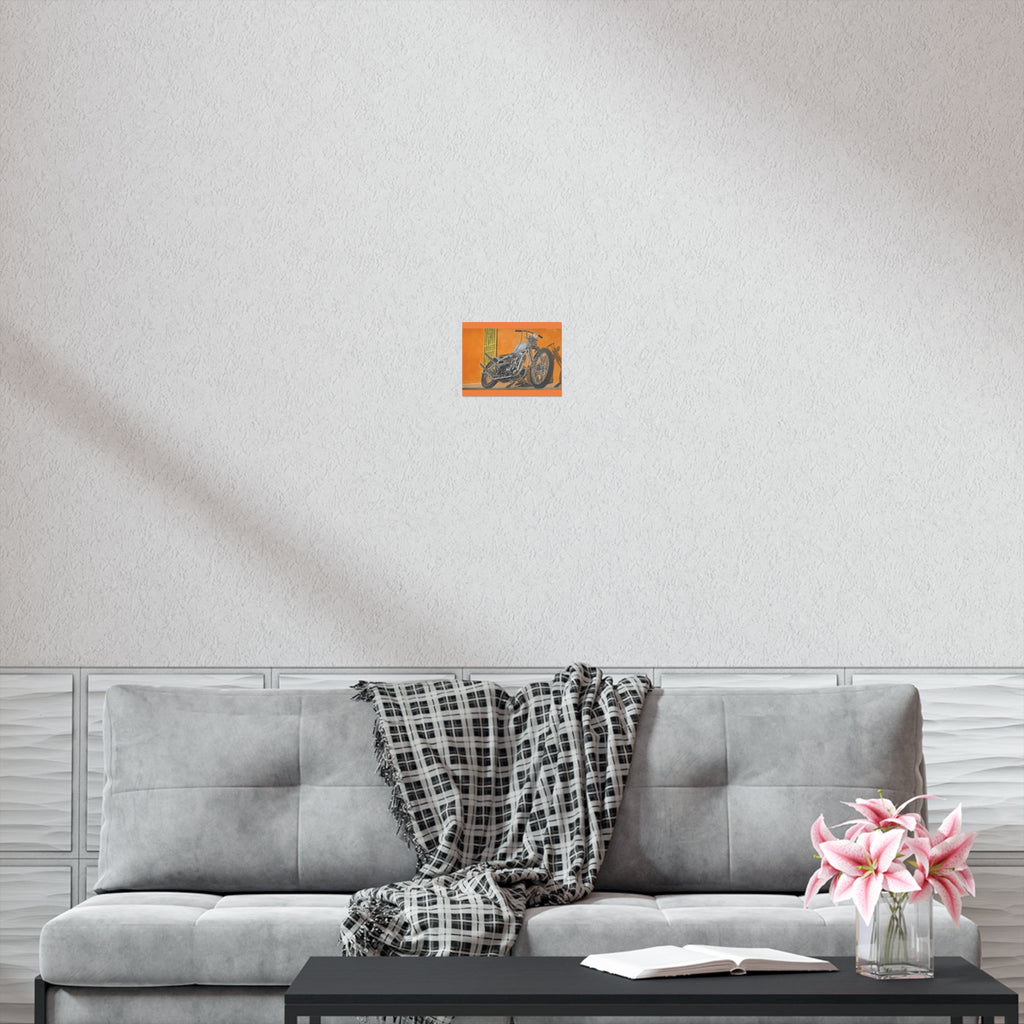 Steel Shadows  Art Print