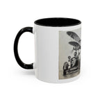 Vintage Motorcycle & Plane Coffee Mug