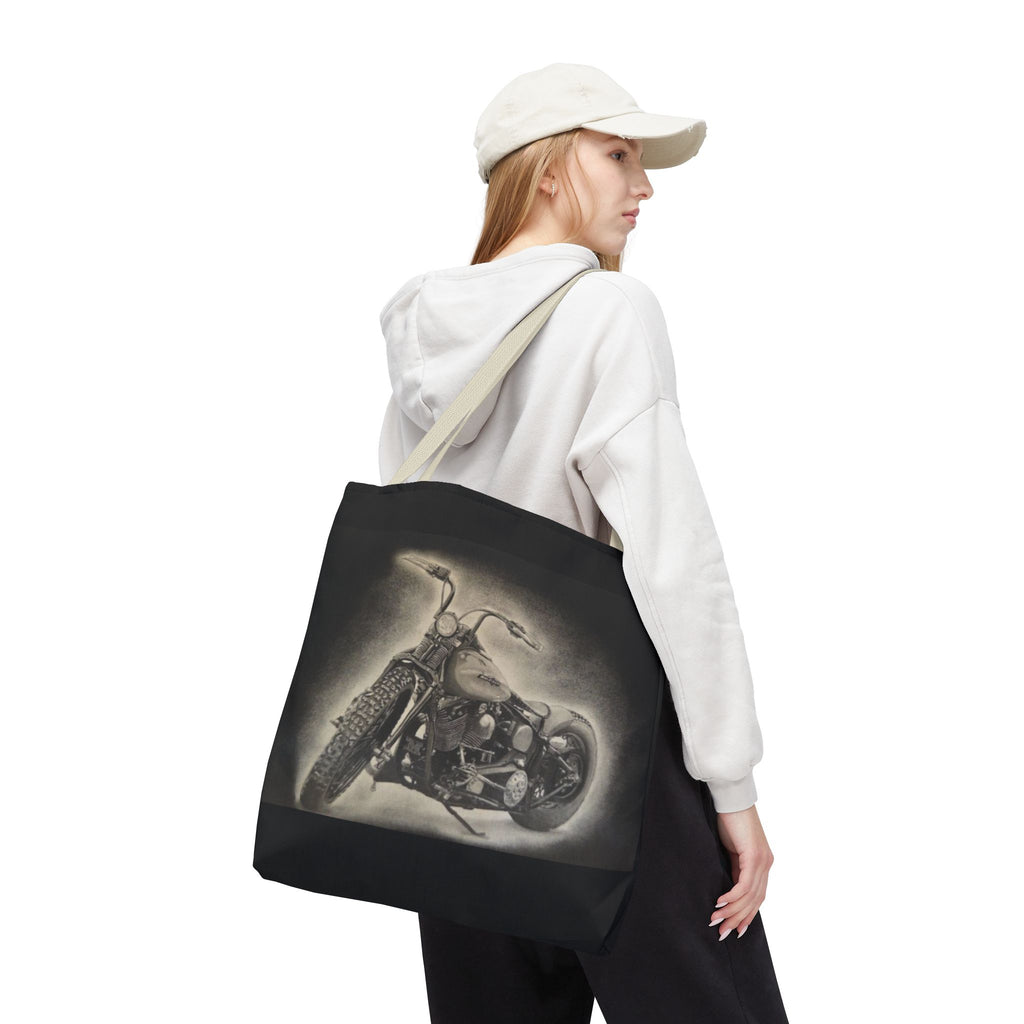 Chrome Shadow Tote Bag