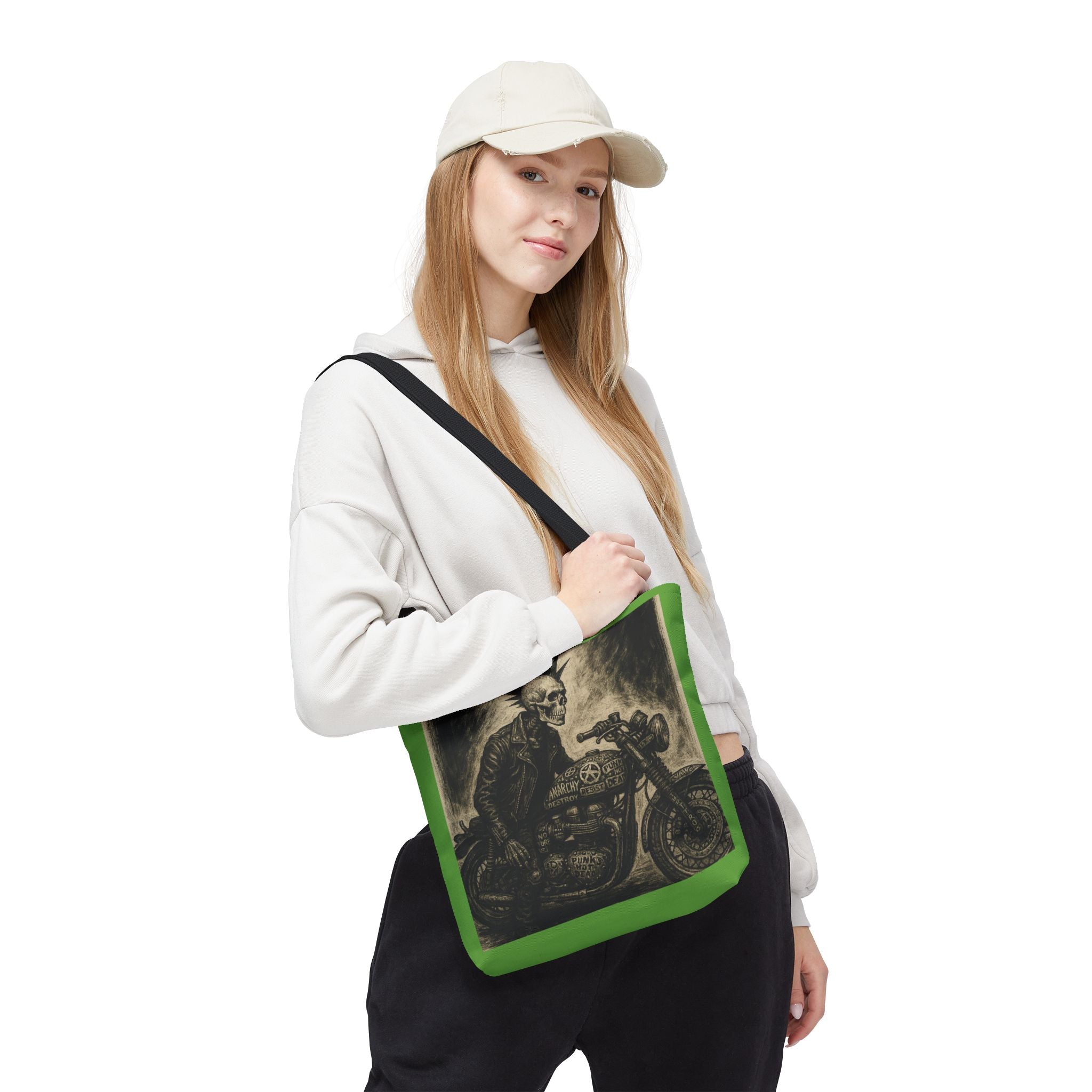 Heavy Metal Punk Rider Tote Bag