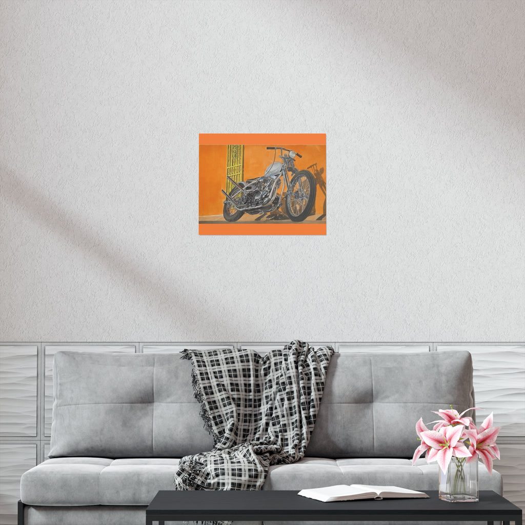 Steel Shadows  Art Print