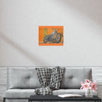 Steel Shadows  Art Print