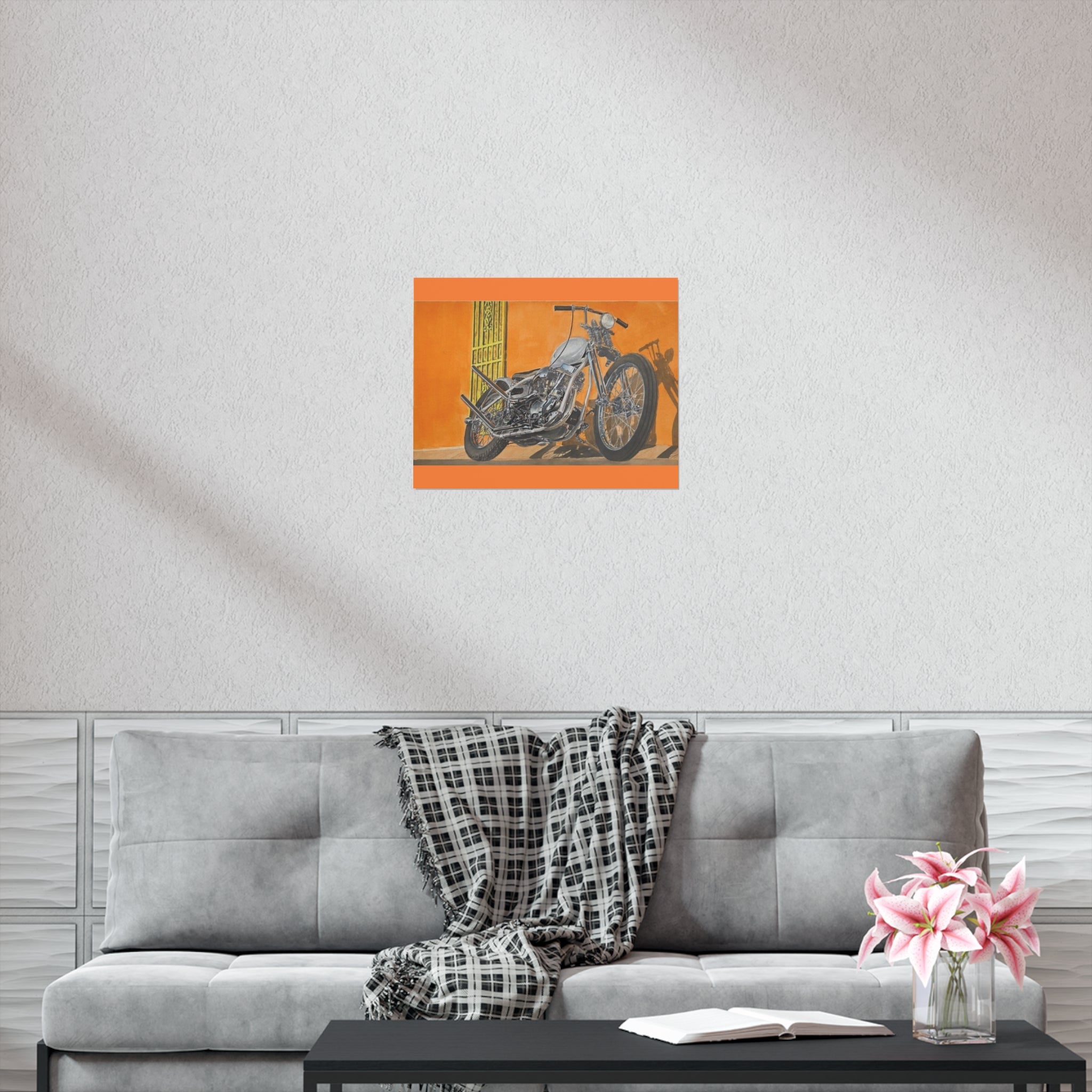 Steel Shadows  Art Print