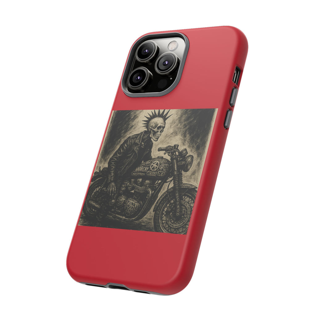 Gothic Punk Biker Skeleton Cases