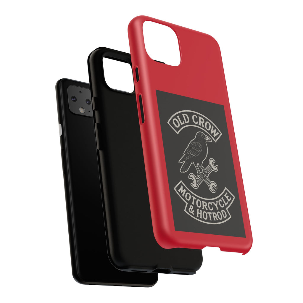 Old Crow Garage Retro Hotrod Rider Cases