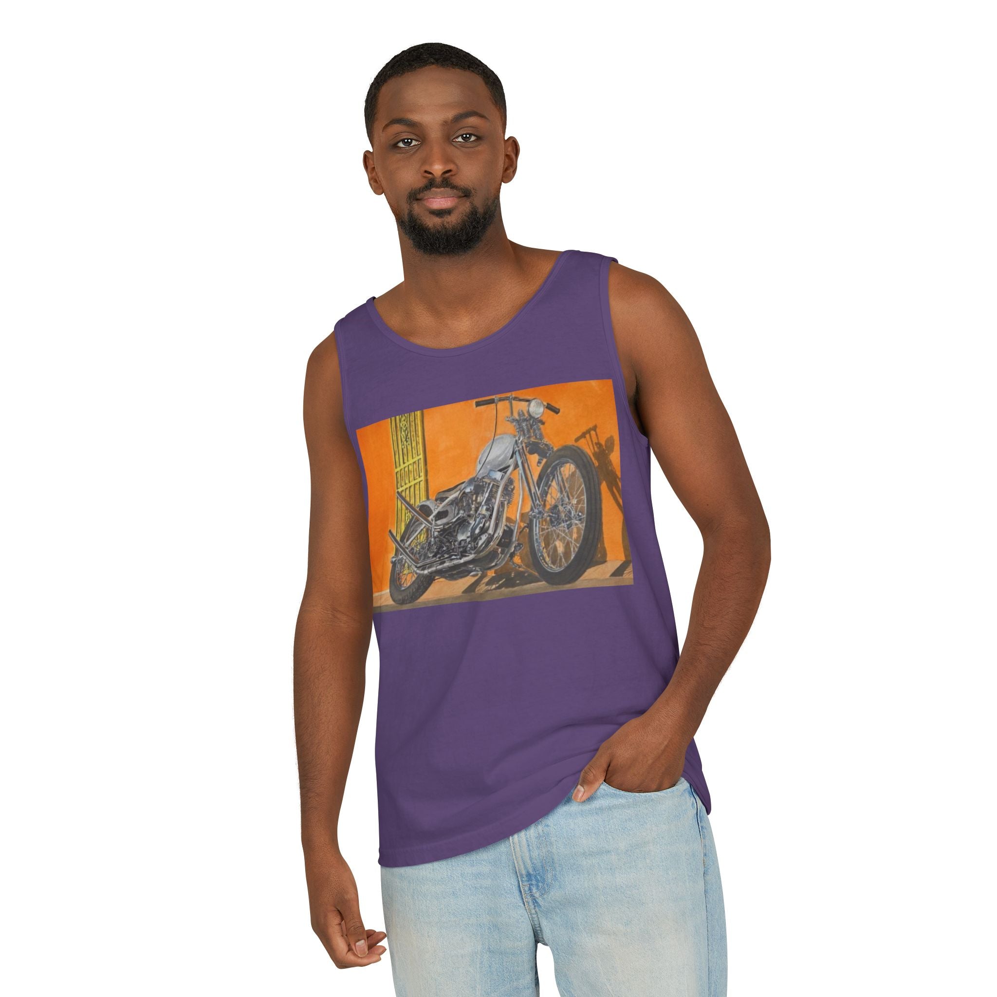 Sunset Chopper Tank Top