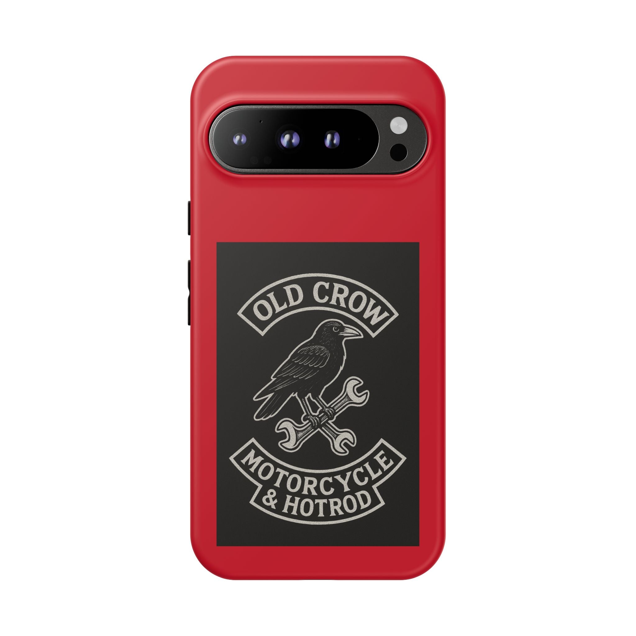 Old Crow Garage Retro Hotrod Rider Cases