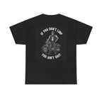 Unisex Heavy Cotton Tee with Bold Statement for Motorbike Lovers, Perfect for Casual Wear, Birthday Gifts, Biker Events, or Celebrations