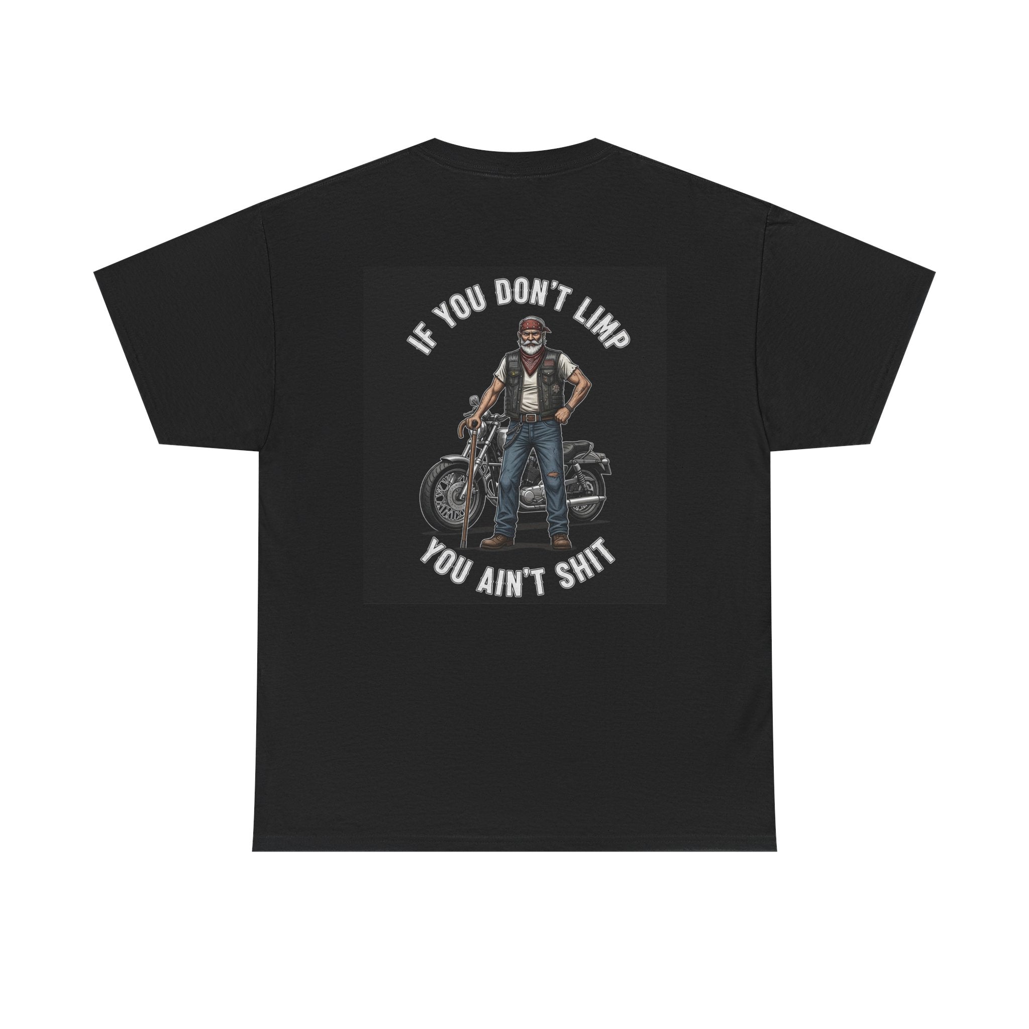 Unisex Heavy Cotton Tee with Bold Statement for Motorbike Lovers, Perfect for Casual Wear, Birthday Gifts, Biker Events, or Celebrations