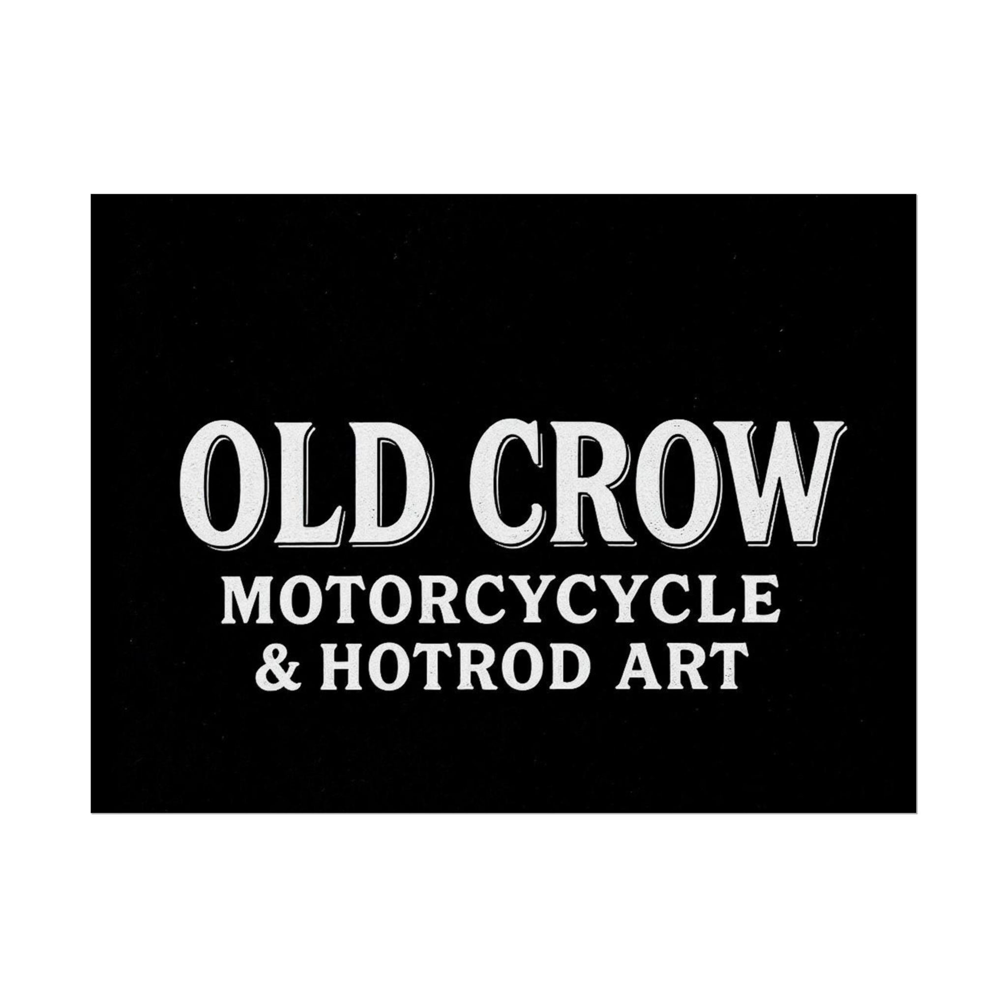 Old Crow: The Omen Art Rolled Posters