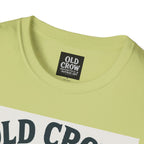 Old Crow Long Fork Chopper Sticker T-Shirt