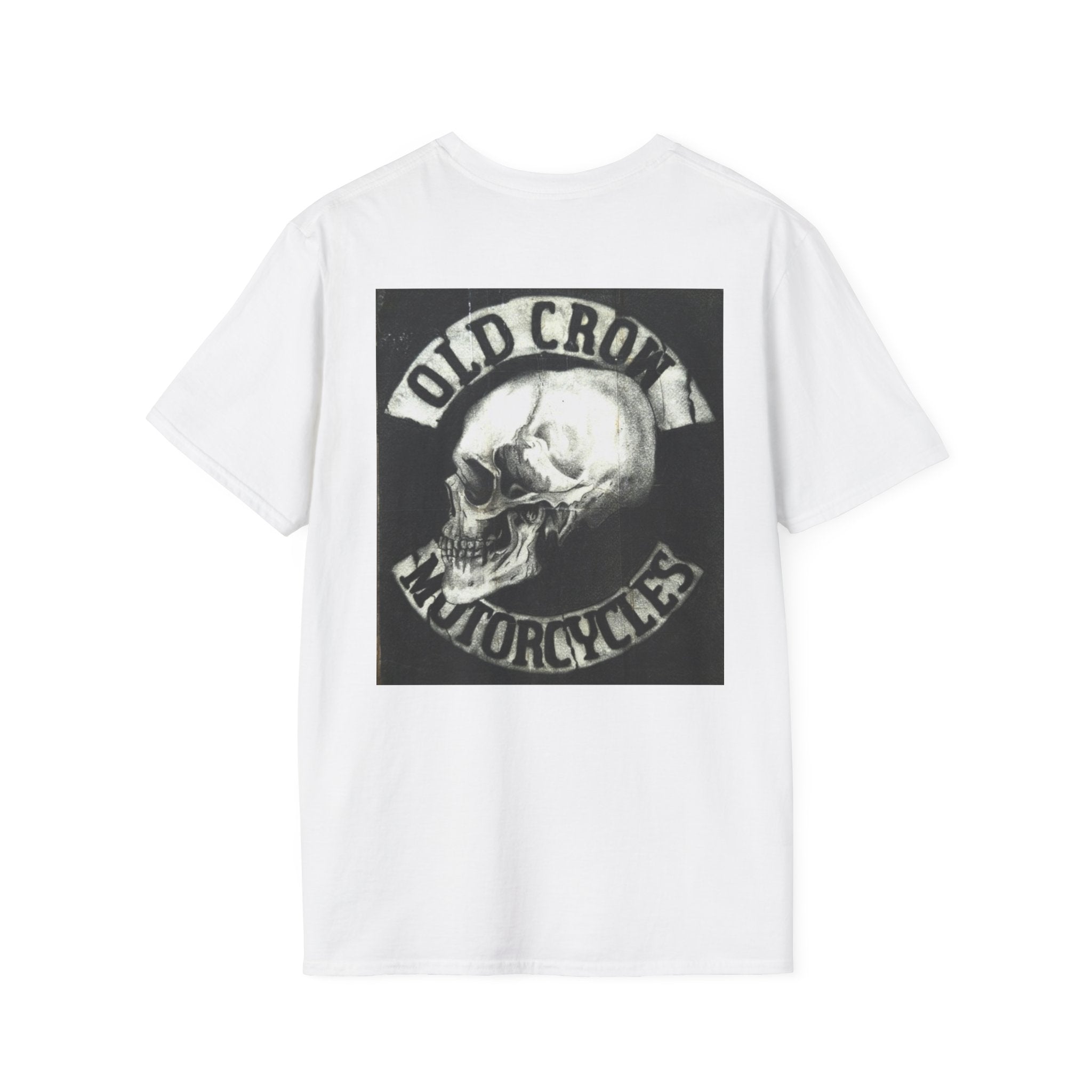 Biker  Emblem T-Shirt, Old Crow Motorcycles